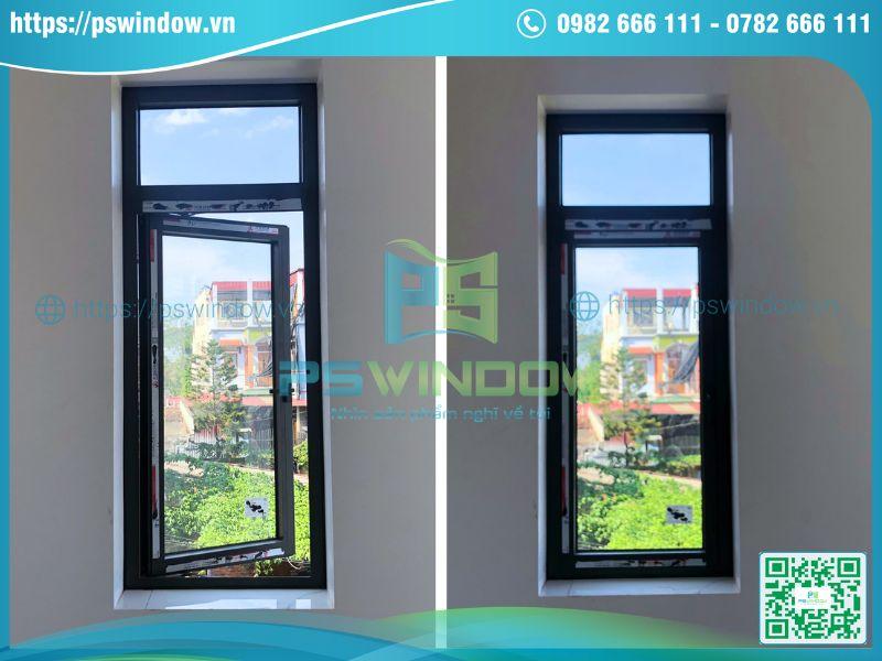 Cửa sổ mở hất nhôm Xingfa hệ 55 Cửa sổ mở hất nhôm Xingfa hệ 55