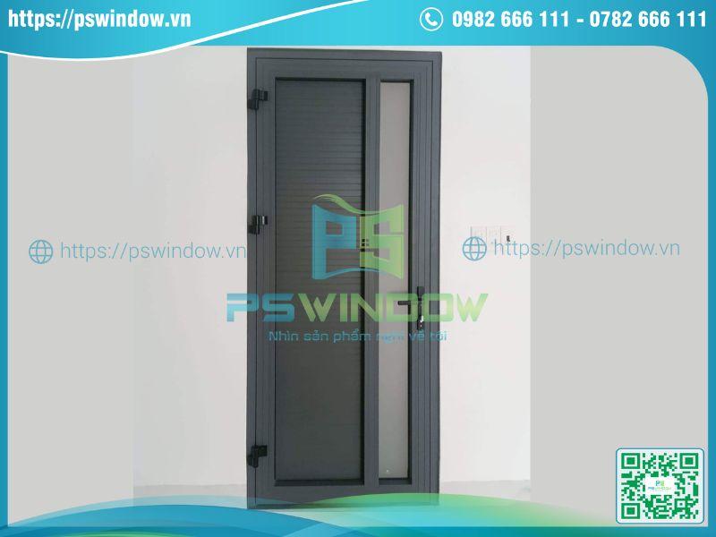 Cửa Xingfa 1 cánh mở quay chia đố dọc Cửa Xingfa 1 cánh mở quay chia đố dọc