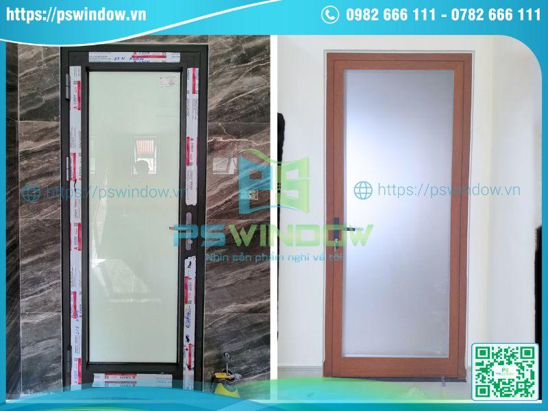 Kích thước cửa nhôm Xingfa mở quay 1 cánh đẹp Kích thước cửa nhôm Xingfa mở quay 1 cánh đẹp