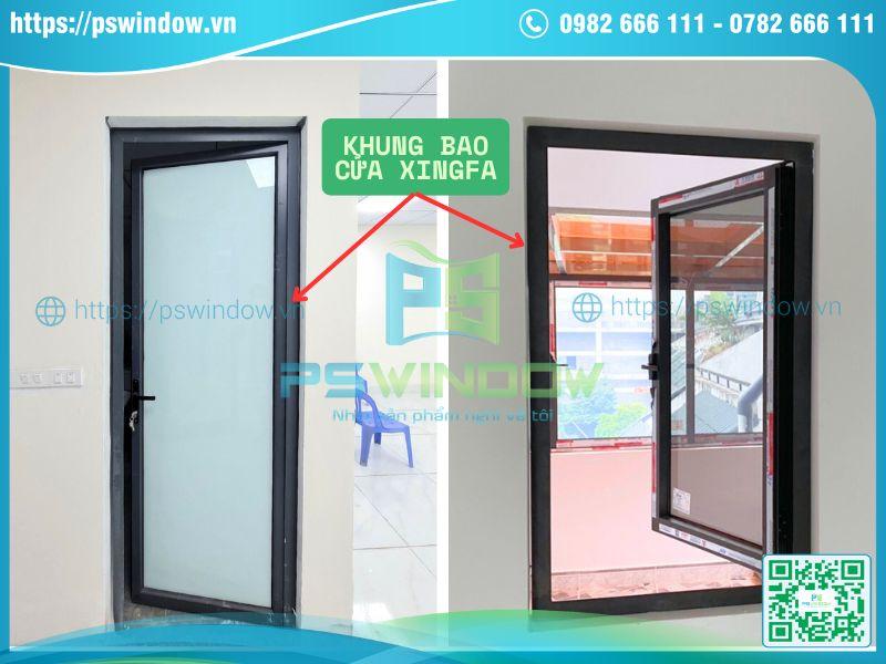 Kích thước khung bao cửa Xingfa Kích thước khung bao cửa Xingfa