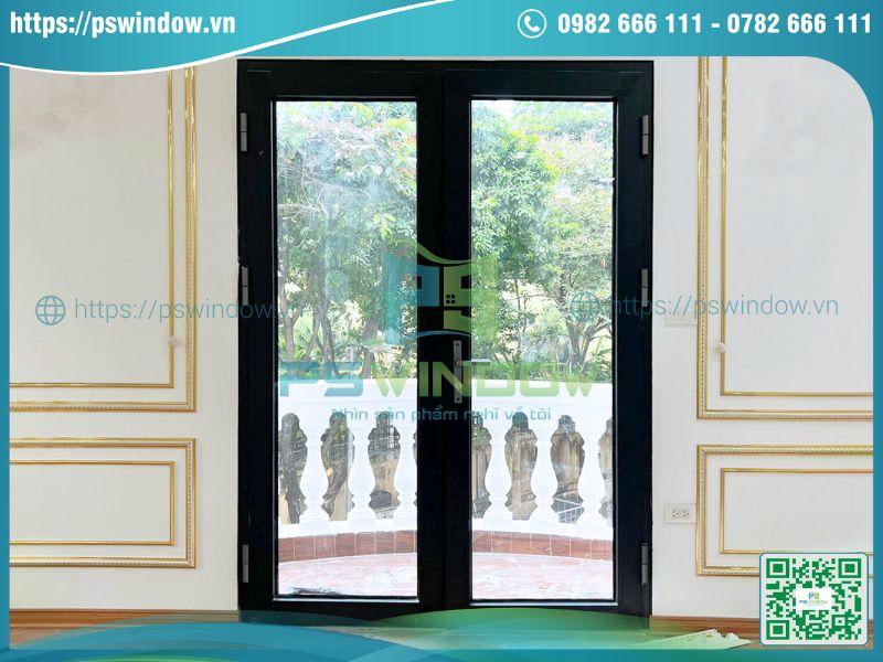 Kích thước cửa mở quay 2 cánh nhôm Xingfa Kích thước cửa mở quay 2 cánh nhôm Xingfa