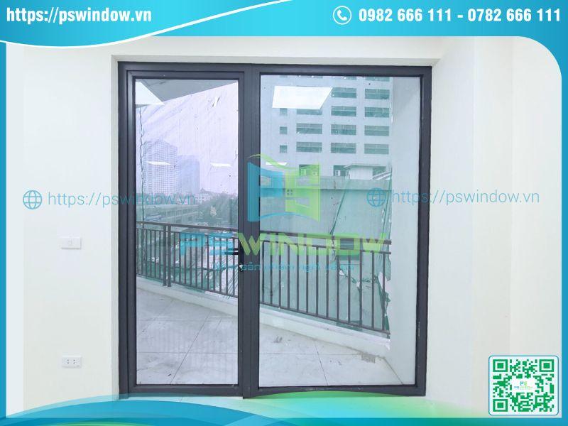 Mẫu cửa mở quay 1 cánh Xingfa vách kính cố định Mẫu cửa mở quay 1 cánh Xingfa vách kính cố định