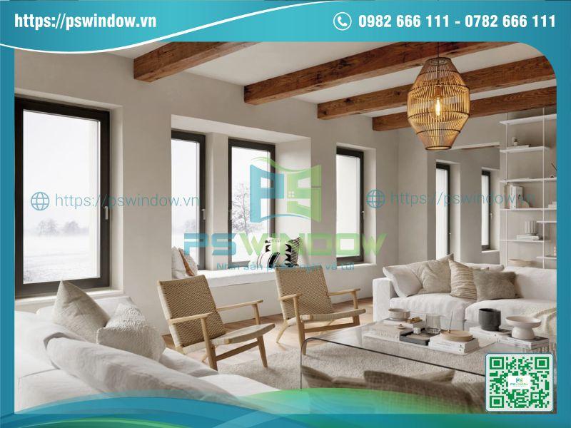 Mẫu cửa nhôm cao cấp đẹp 1 cánh mở quay nhôm Schuco Mẫu cửa nhôm cao cấp đẹp 1 cánh mở quay nhôm Schuco