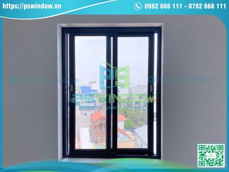 Mẫu cửa sổ lùa 2 cánh nhôm Xingfa cải tiến Mẫu cửa sổ lùa 2 cánh nhôm Xingfa cải tiến