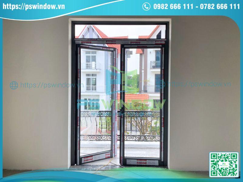 Mẫu cửa Xingfa 2 cánh mở quay fix trên Mẫu cửa Xingfa 2 cánh mở quay fix trên