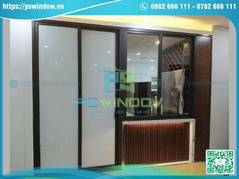 Mẫu cửa Xingfa 2 cánh lùa kình mở màu trắng Mẫu cửa Xingfa 2 cánh lùa kình mở màu trắng
