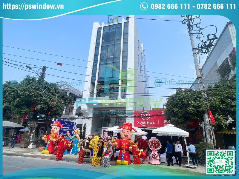 Vách kính mặt dựng nhôm Xingfa nhập khẩu hệ 65 Vách kính mặt dựng nhôm Xingfa nhập khẩu hệ 65