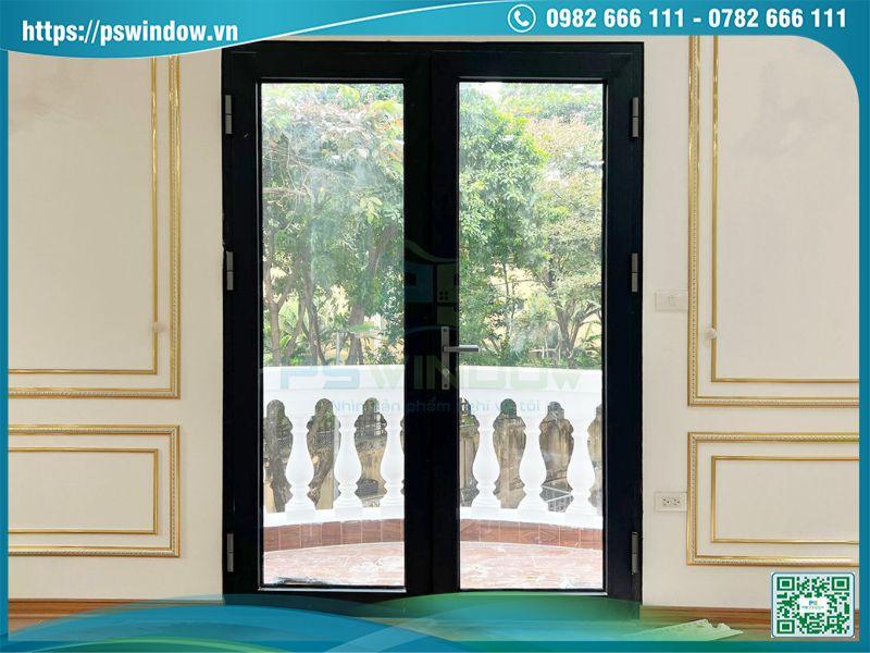 Bộ cửa nhôm dùng phụ kiện cao cấp an toàn, bền đẹp