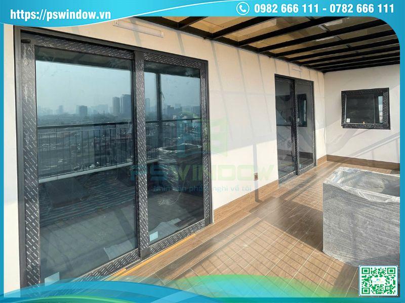 Cửa kính khung nhôm chống chịu thời tiết khắc nghiệt Cửa kính khung nhôm chống chịu thời tiết khắc nghiệt
