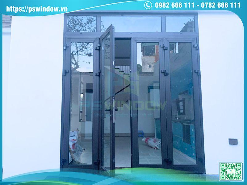 Cửa kính khung nhôm tận dụng tối ưu ánh sáng và không gian Cửa kính khung nhôm tận dụng tối ưu ánh sáng và không gian
