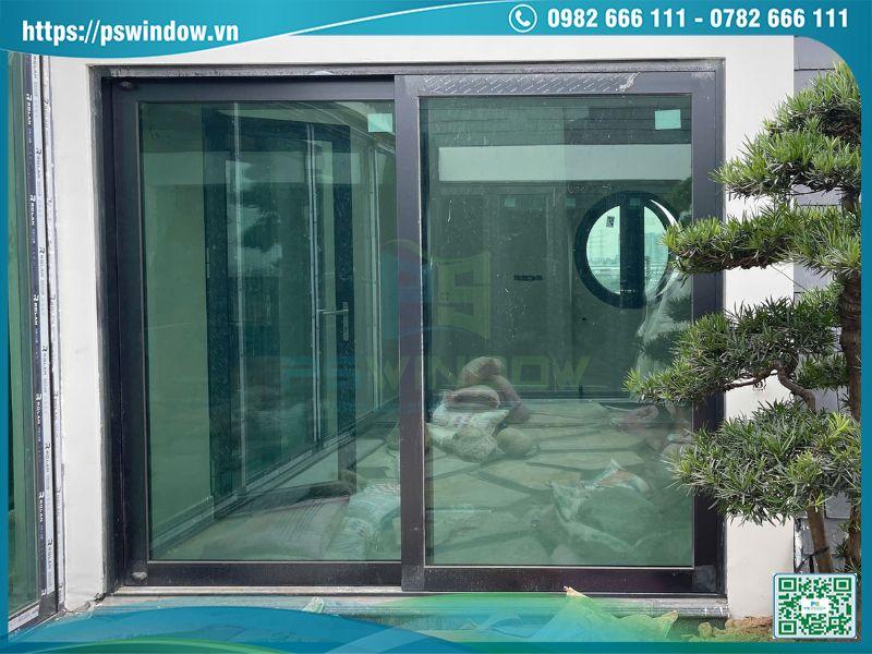 Cửa lùa nhôm Soco cao cấp thiết kế hiện đại, thẩm mỹ