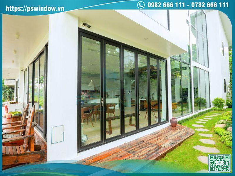 Cửa nhôm bền chắc, chống ăn mòn do thời tiết Cửa nhôm bền chắc, chống ăn mòn do thời tiết