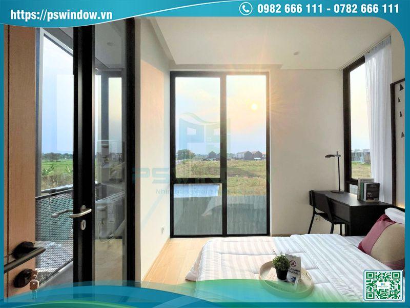 Cửa nhôm bền đẹp chống han gỉ do mưa nắng gió bão
