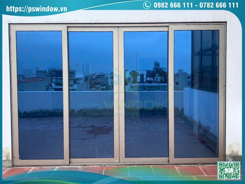 Cửa nhôm cao cấp kính Solar control cách nhiệt tối ưu Cửa nhôm cao cấp kính Solar control cách nhiệt tối ưu