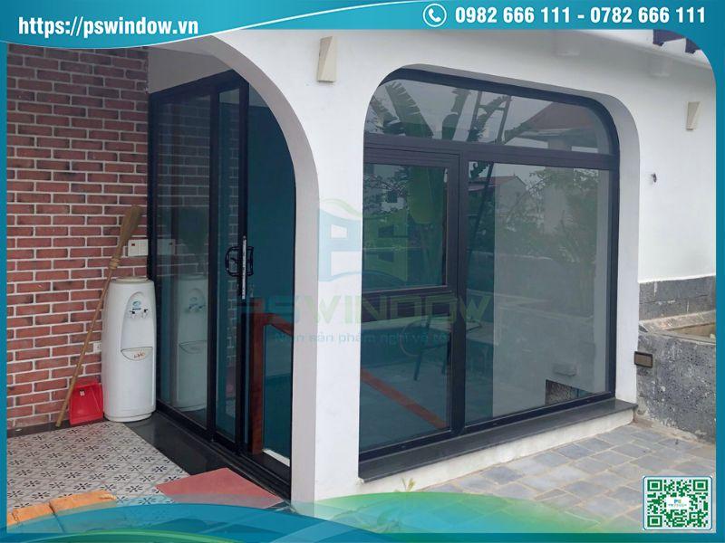 Cửa nhôm kính chất lượng, giá tốt Pswindow lắp đặt trọn gói