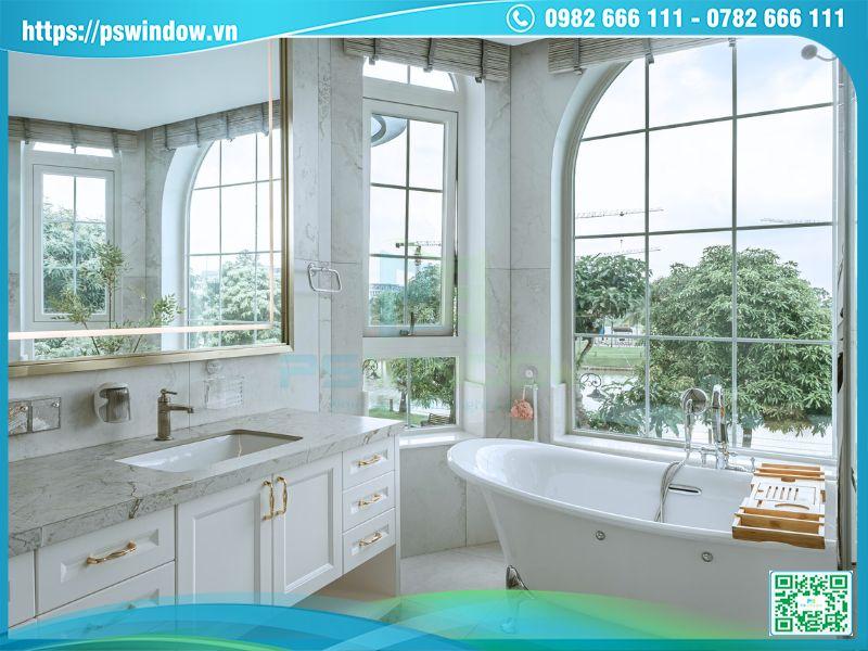 Cửa nhôm kính lấy sáng tối ưu Cửa nhôm kính lấy sáng tối ưu