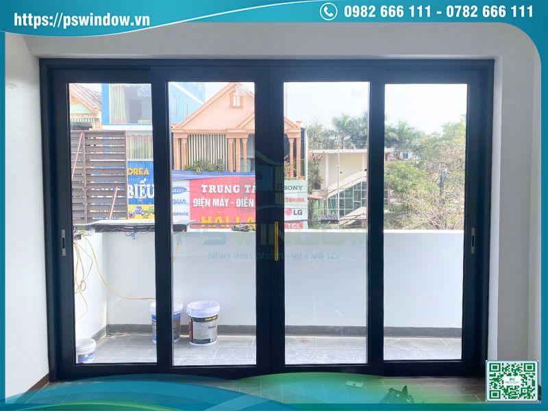 Cửa nhôm Rolan 4 cánh lùa thiết kế hiện đại Cửa nhôm Rolan 4 cánh lùa thiết kế hiện đại