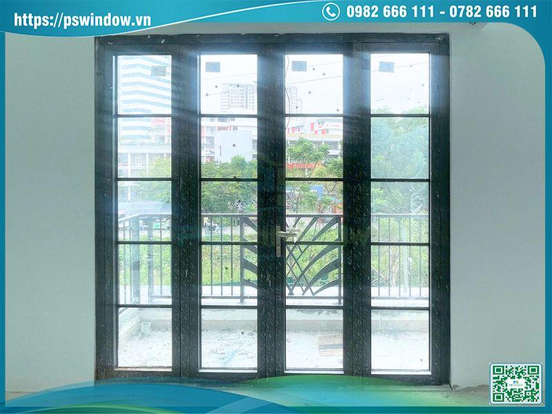 Cửa nhôm Soco mở quay sang trọng, bền chắc Cửa nhôm Soco mở quay sang trọng, bền chắc