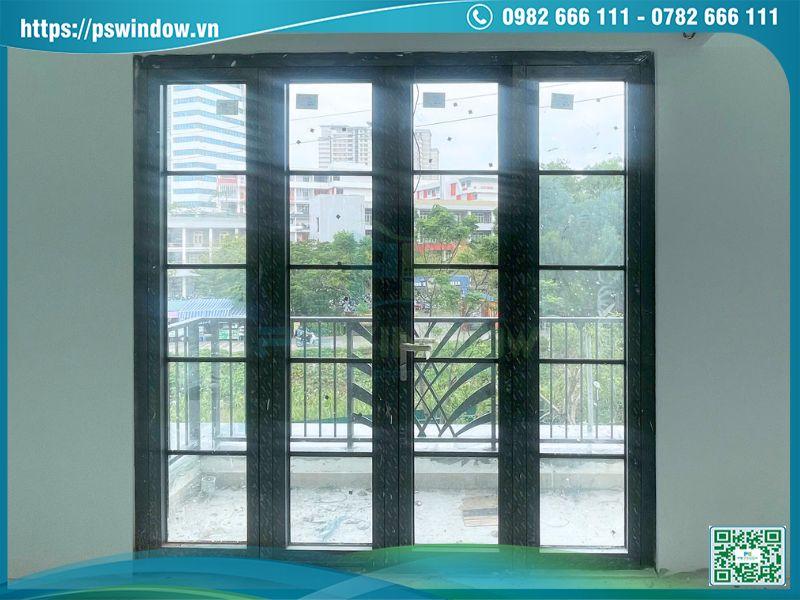 Cửa nhôm Soco mở quay sang trọng, bền đẹp