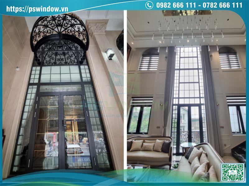 Cửa nhôm Soco sang tròn, bền đẹp cho công trình cao cấp Cửa nhôm Soco sang tròn, bền đẹp cho công trình cao cấp