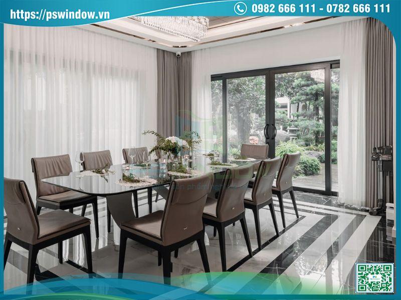 Thiết kế cửa lùa nhôm Soco hiện đại, tinh tế Thiết kế cửa lùa nhôm Soco hiện đại, tinh tế