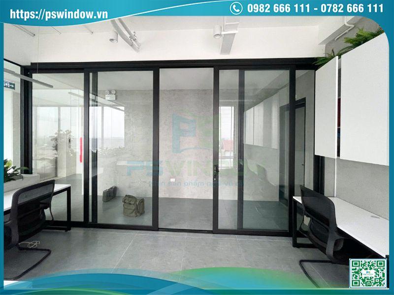 Thiết kế cửa lùa Xingfa hiện đại, tiết kiệm diện tích