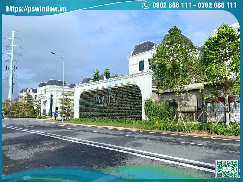 Công trình nằm trong khu villa Le Jardin cao cấp thuộc KĐT Park City Công trình nằm trong khu villa Le Jardin cao cấp thuộc KĐT Park City