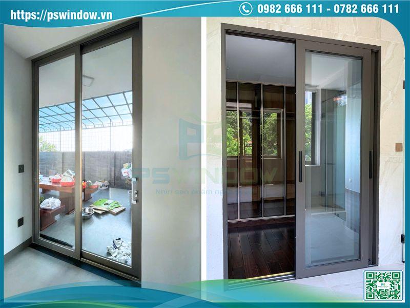 Cửa lùa Maxpro đa dạng màu sắc, thiết kế tinh tế