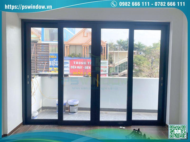 Cửa lùa nhôm Rolan hiện đại, đóng mở êm mượt Cửa lùa nhôm Rolan hiện đại, đóng mở êm mượt