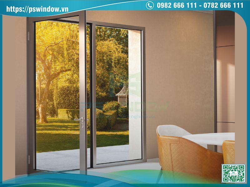 Cửa mở quay Smartia S67 cách âm cách nhiệt tối ưu Cửa mở quay Smartia S67 cách âm cách nhiệt tối ưu
