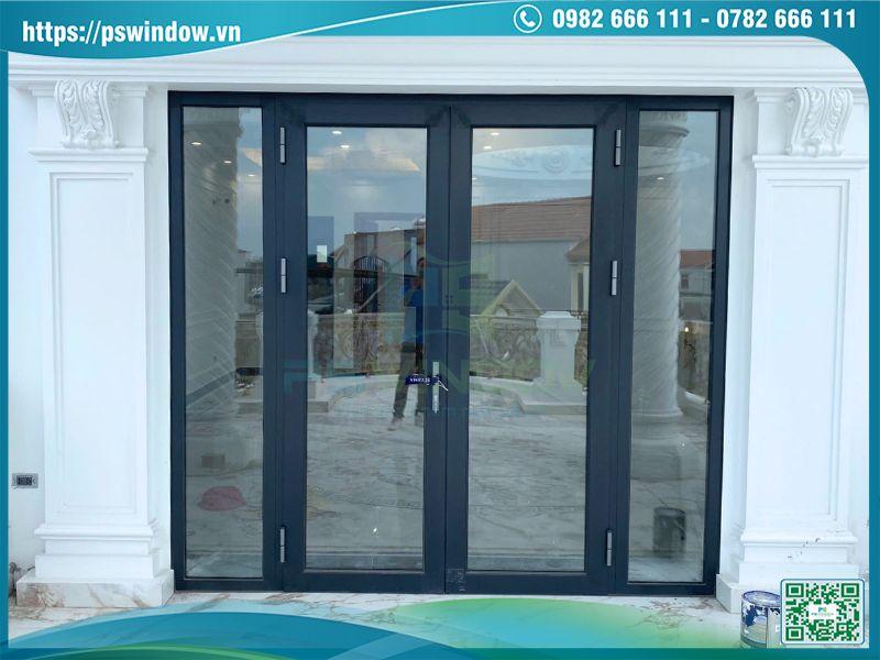 Cửa nhôm Rolan mở quay thanh lịch, sang trọng Cửa nhôm Rolan mở quay thanh lịch, sang trọng