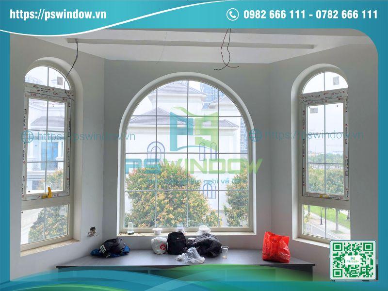 Cửa sổ mở hất 1 cánh Maxpro kết hợp ô fix lấy sáng Cửa sổ mở hất 1 cánh Maxpro kết hợp ô fix lấy sáng