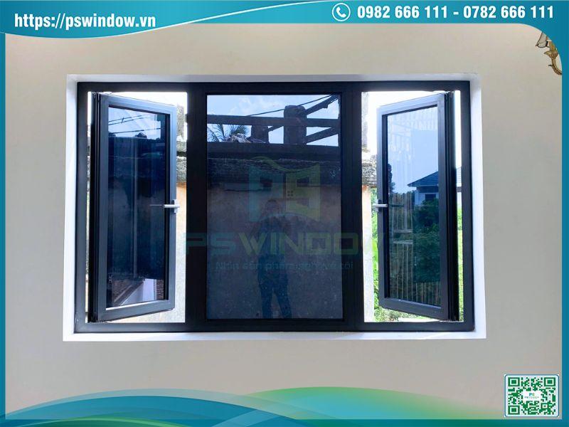 Hình ảnh Cửa Sổ Mở Quay Nhôm Rolan 