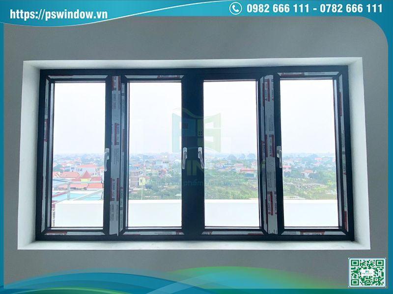 Cửa sổ nhôm Xingfa mở quay thông dụng Cửa sổ nhôm Xingfa mở quay thông dụng