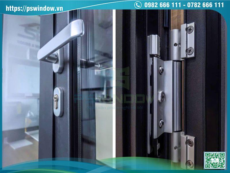 Cửa sử dụng phụ kiện đồng bộ chống trộm, an toàn tối ưu Cửa sử dụng phụ kiện đồng bộ chống trộm, an toàn tối ưu