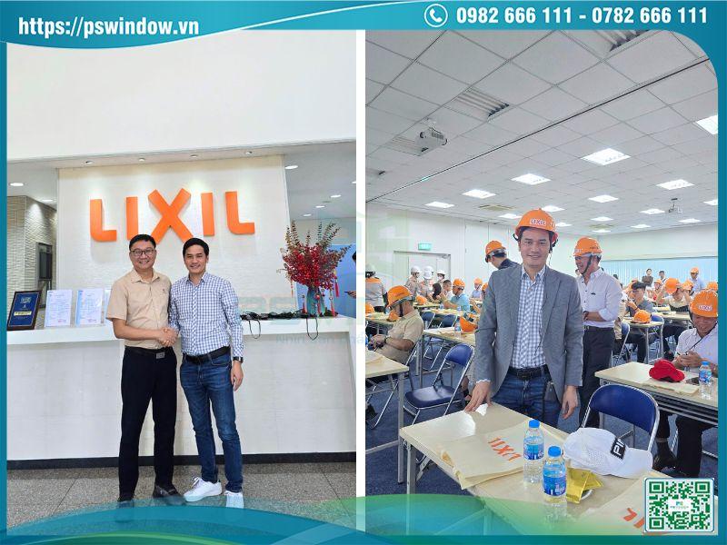 Giám đốc Pswindow tới thăm nhà máy nhôm Maxpro tập đoàn Lixil Giám đốc Pswindow tới thăm nhà máy nhôm Maxpro tập đoàn Lixil