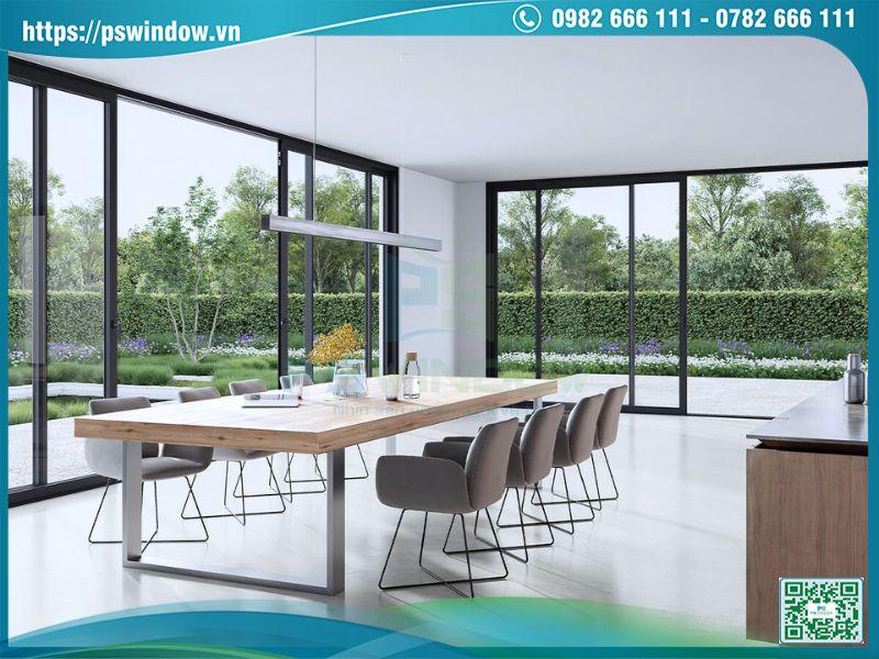Hệ cửa trượt Heroal S65 thanh mảnh, thẩm mỹ Hệ cửa trượt Heroal S65 thanh mảnh, thẩm mỹ