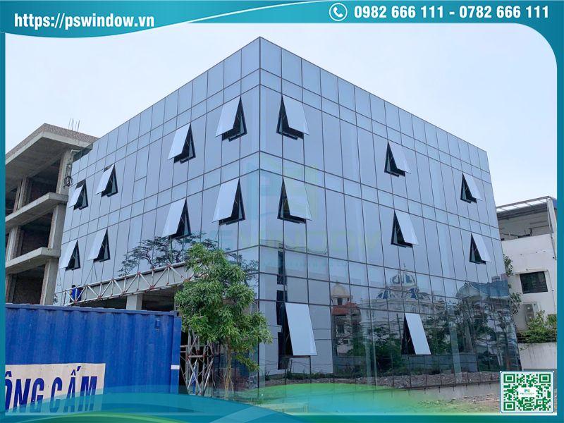 Hệ mặt dựng Stick giấu đố thi công cho công trình tại Hải Phòng