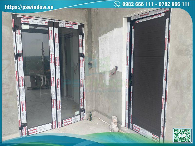 Pswindow thi công lắp đặt cửa nhôm kính tại Phúc Thọ Pswindow thi công lắp đặt cửa nhôm kính tại Phúc Thọ