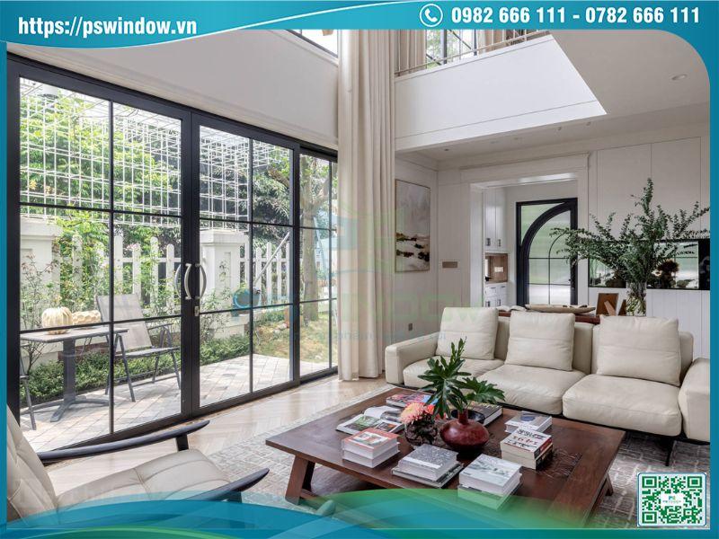 Thiết kế cửa nhôm hiện đại, tối ưu không gian ánh sáng Thiết kế cửa nhôm hiện đại, tối ưu không gian ánh sáng