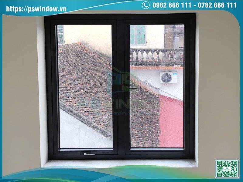 Bộ cửa sổ Xingfa mở quay mở hất kết hợp Bộ cửa sổ Xingfa mở quay mở hất kết hợp