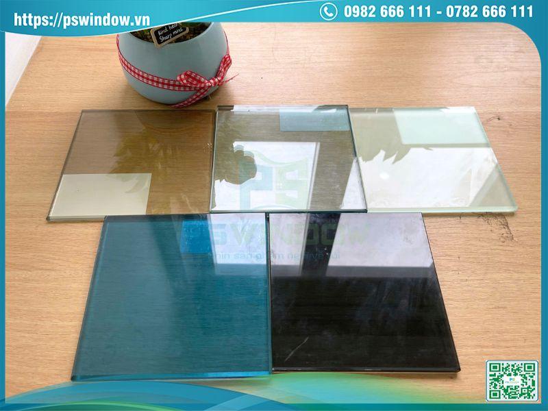 Các màu kính cửa nhôm: kính dán an toàn