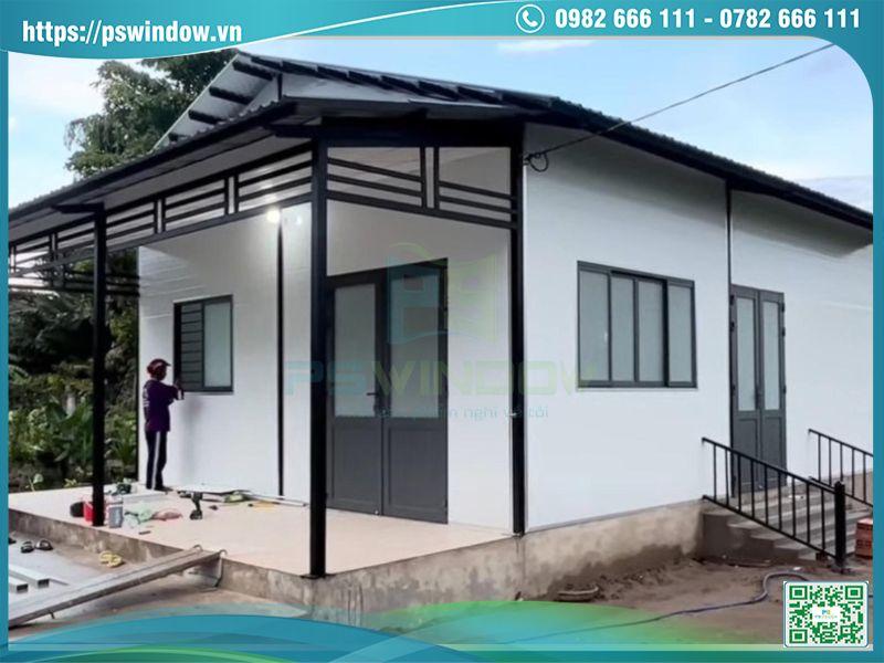 Có thể lắp cửa nhôm cỏ cho các công trình ở khu vực ít gió bão Có thể lắp cửa nhôm cỏ cho các công trình ở khu vực ít gió bão