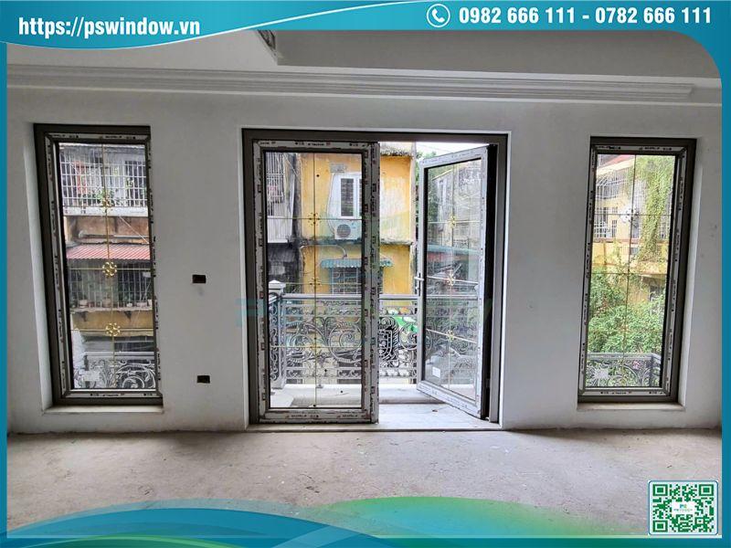 Cửa đi và vách kính khung nhôm Maxpro