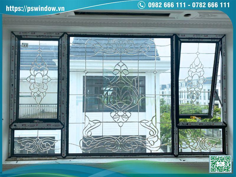 Cửa kính hoa đồng bền bỉ, thẩm mỹ vượt trội Cửa kính hoa đồng bền bỉ, thẩm mỹ vượt trội