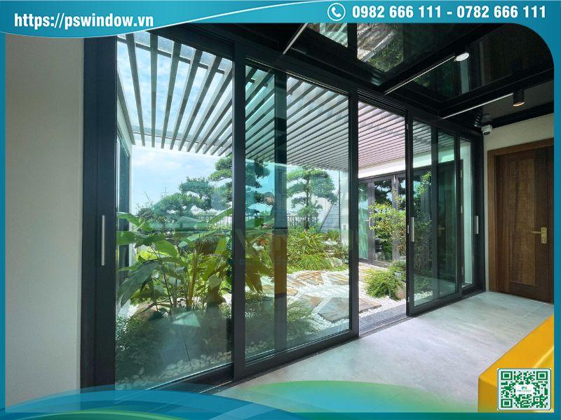 Cửa nhôm cao cấp cách âm cách nhiệt cho công trình đô thị