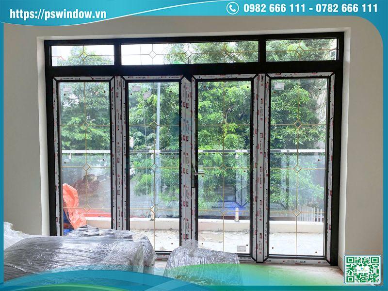 Cửa nhôm kính hộp cấu tạo cơ bản gồm nhôm, kính, phụ kiện