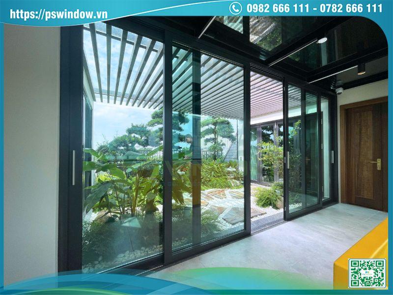 Cửa nhôm kính hộp Low-e bền bỉ vượt trội, cách âm cách nhiệt