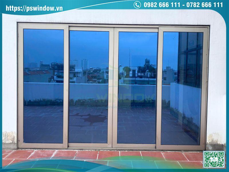 Cửa nhôm kính Solar control cách nhiệt chống nắng tối ưu Cửa nhôm kính Solar control cách nhiệt chống nắng tối ưu
