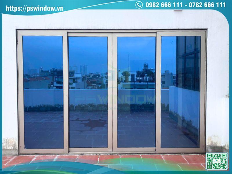 Cửa nhôm kính Solar màu sắc độc đáo